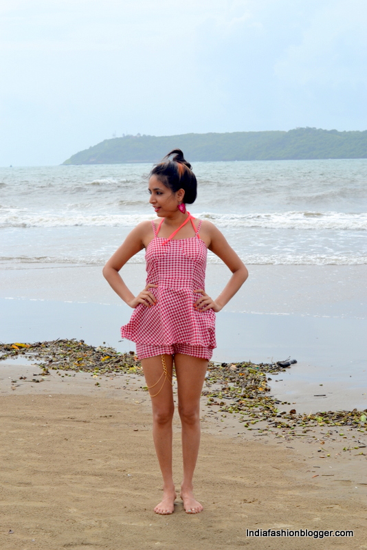 india fashion blogger at goa